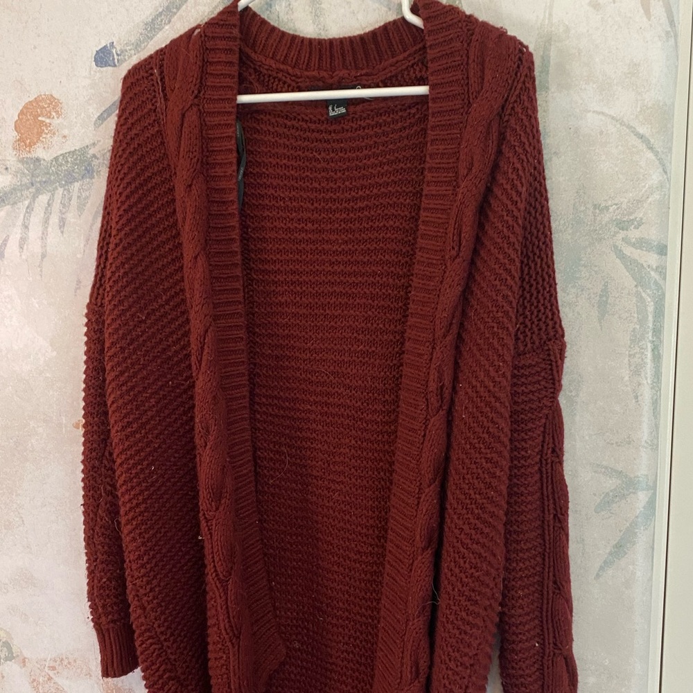 S Chunky Knit Sweater